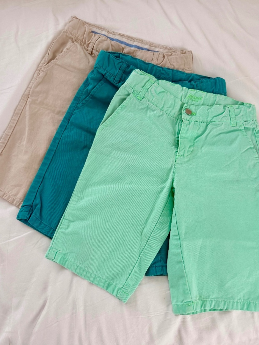 Jacardi Boys' twill cotton Bermuda shorts x3